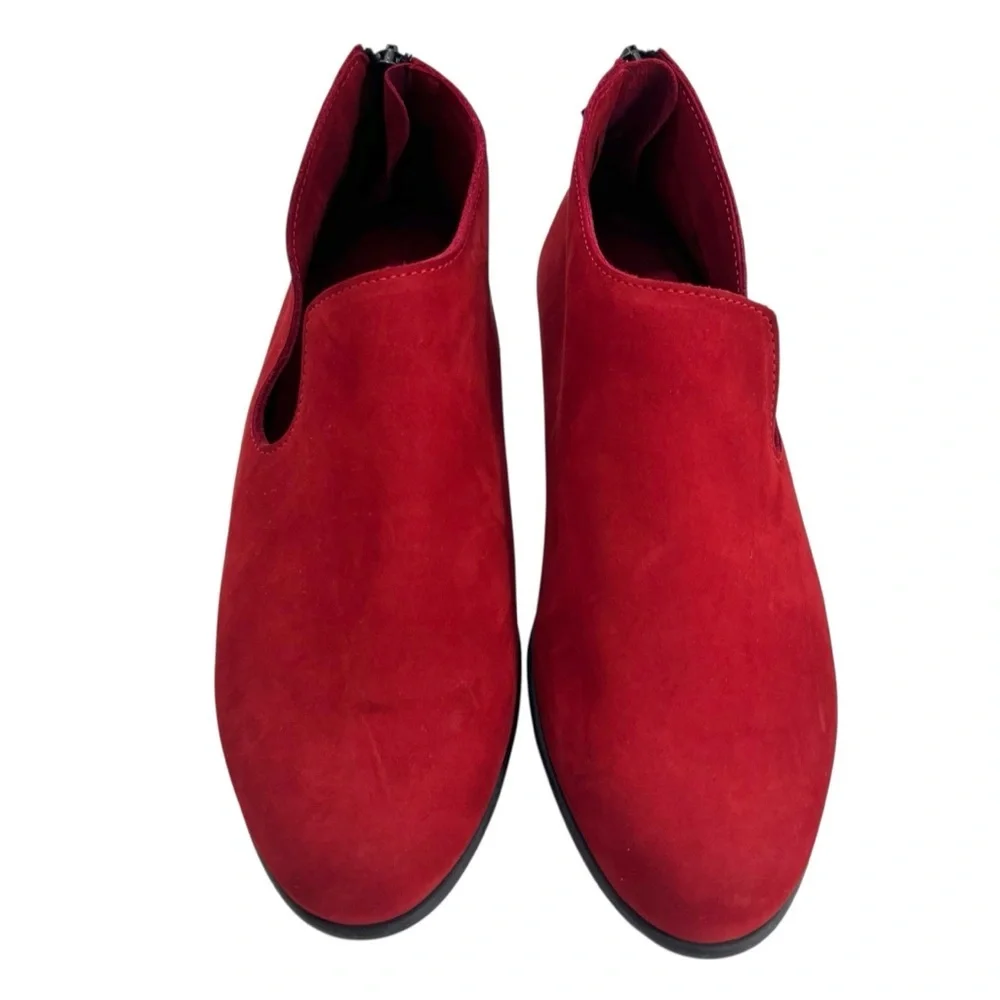 Arche Malham Red Leather Bootie